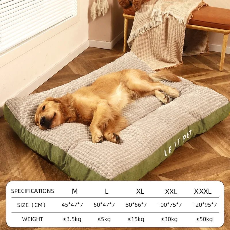 Dog Sleeping Bed USA Warm Soft Fleece Pet Blanket, Detachable Cat & Puppy Mat Cushion for Small, Medium & Large Dogs Pet Supplies - Ammpoure