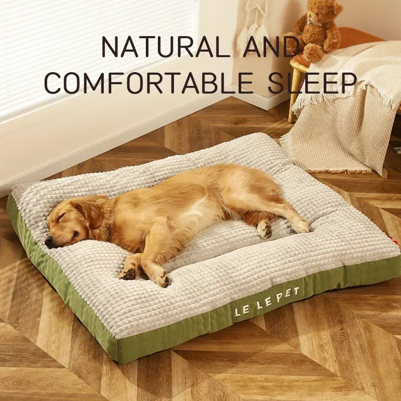 Dog Sleeping Bed USA Warm Soft Fleece Pet Blanket, Detachable Cat & Puppy Mat Cushion for Small, Medium & Large Dogs Pet Supplies - Ammpoure