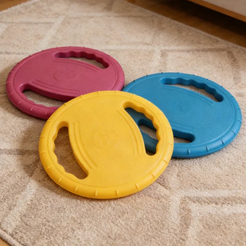 Dogs EVA USA Flying Disc Tooth Chew Play Train Toy Indestructible Pet Supplies Toys Large Safe Small Dog Joint Tough Toys Resistant - Ammpoure