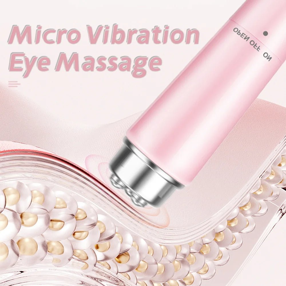 Electric Eye Massager with Micro - Vibration Tech Eye Face Beauty Relieving Eye Dark Circles Eyebags Eye Lifting Massage Device - Ammpoure