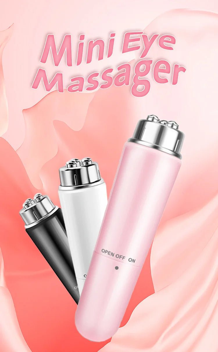 Electric Eye Massager with Micro - Vibration Tech Eye Face Beauty Relieving Eye Dark Circles Eyebags Eye Lifting Massage Device - Ammpoure
