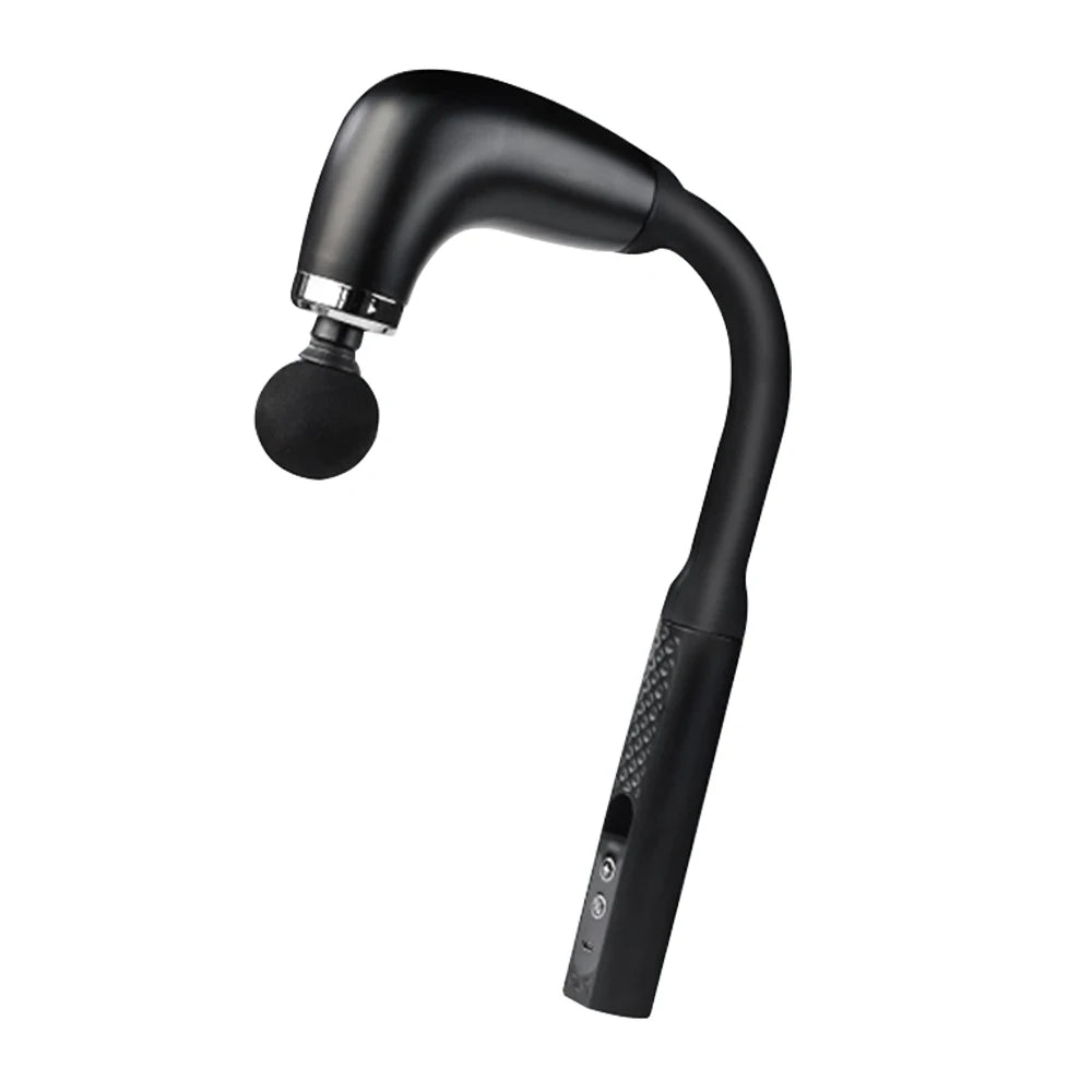 Fascia Gun with Extended Handle and Elbow for Self - assist Massage of the Upper and Lower Back Muscle Relaxation and Massage Done - Ammpoure Wellbeing