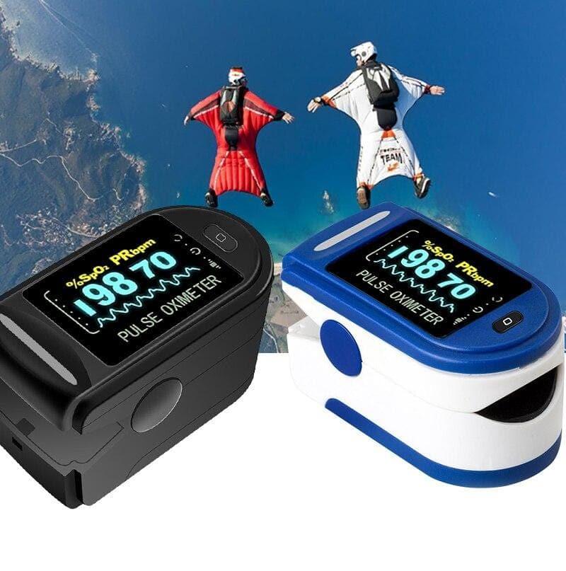 Fingertip Pulse Oximeter with OLED Display UK - Ammpoure Wellbeing