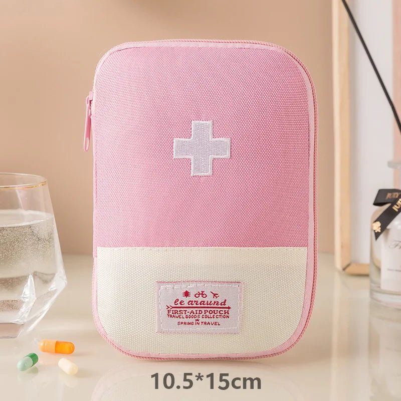 First Aid Kit Pouch Home Medicine Storage Bag Suitable For Outdoor Travel Medical Bag Home Rescue Emergency Survival Kit - Ammpoure