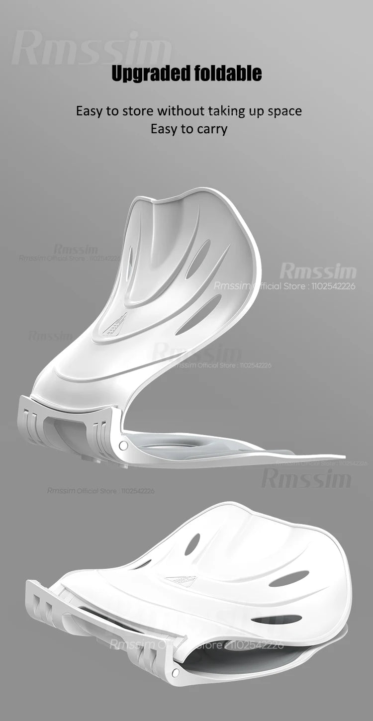 Foldable Back Support Sitting Posture Correction Office Chair Back Pain Relief Ergonomic Waist Protection Cushion Anti Hunchback - Ammpoure