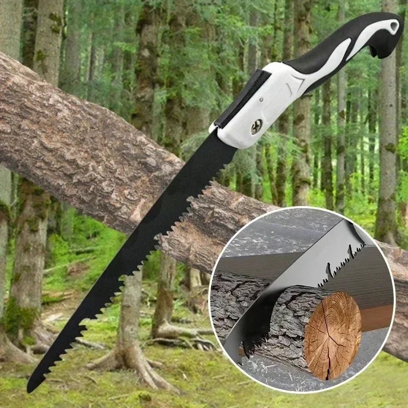Gardening Portable Saw Secateurs Outdoor Logging Folding Hand Saw For the Garden Multifunctional Pruner Grip Tok Foldable Tools - Ammpoure