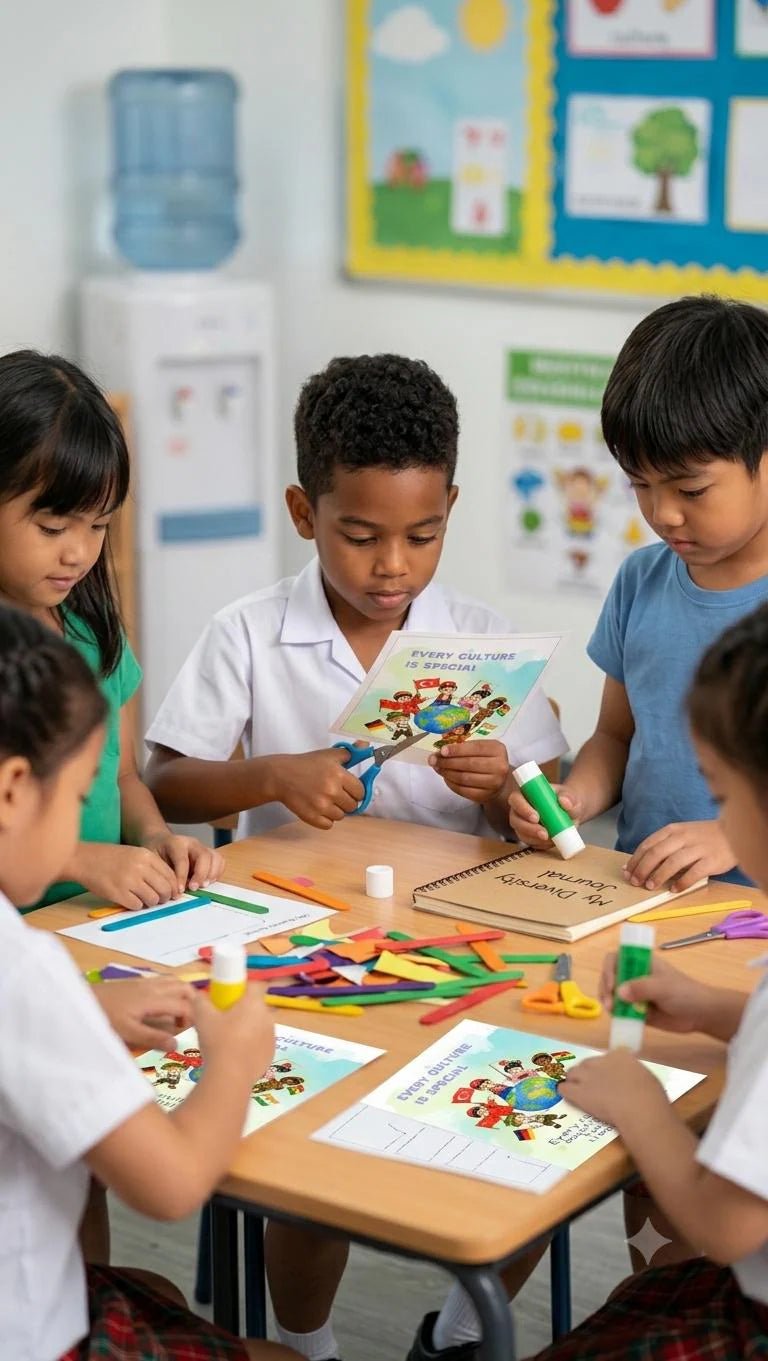 Global Explorer Culture Cards, Toddler World Geography Learning, Diversity Awareness (PDF) - Ammpoure
