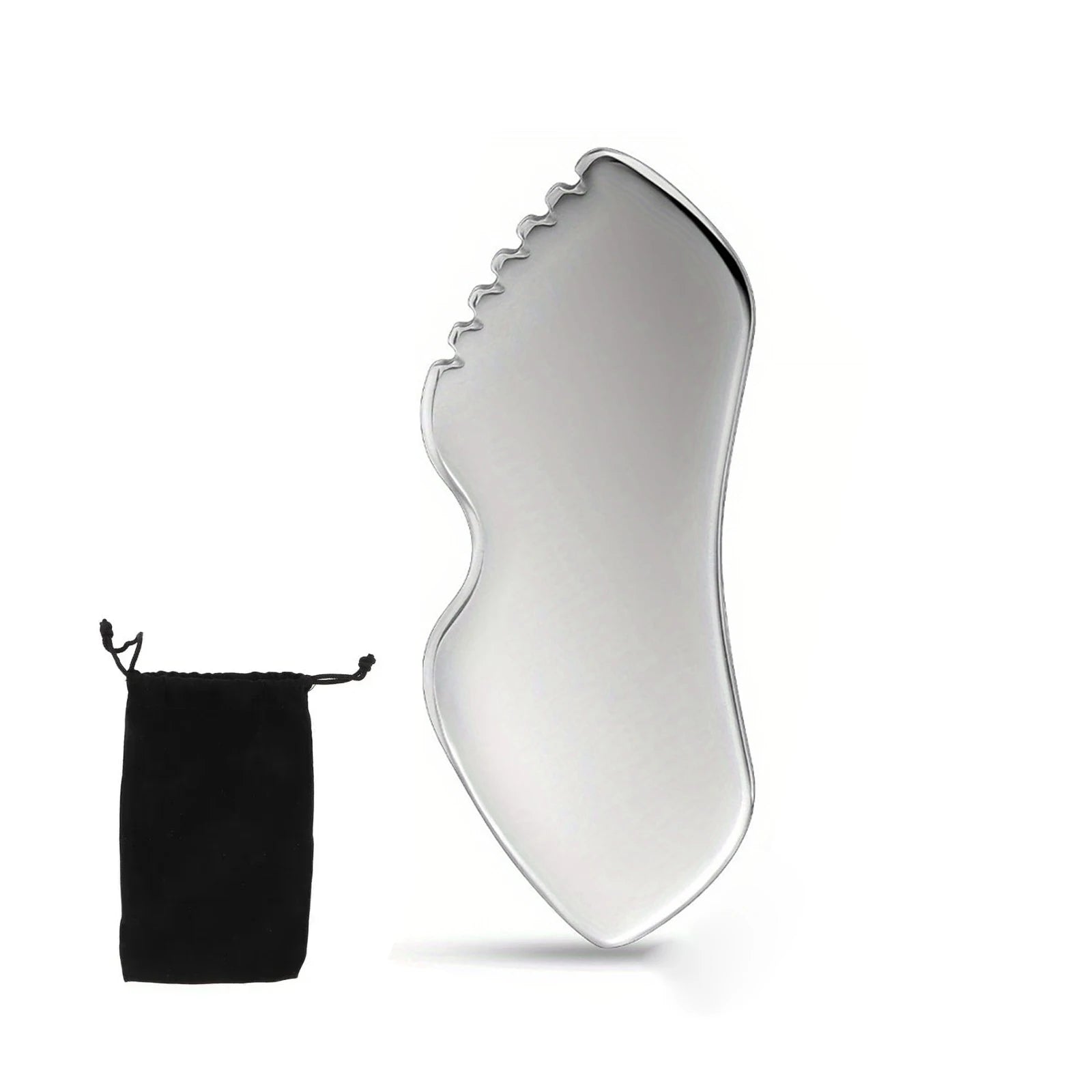 Gua Sha Tool Stainless Steel Muscle Full Body Skin Massage Tool Soft Tissue Myofascial Scraper Stuff Lymphatic Drainage Massager - Ammpoure