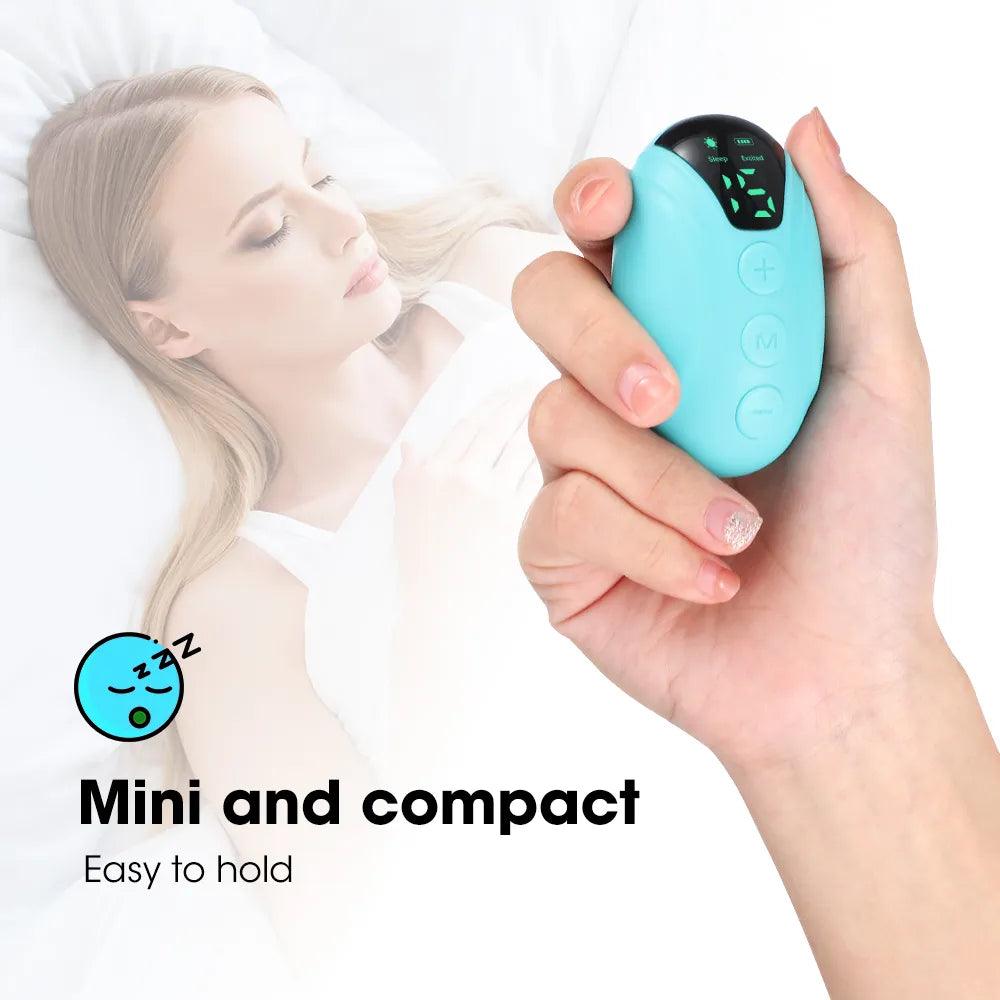 Handheld Sleep Aid Device Help Sleep Relieve Insomnia Instrument Pressure Relief Sleep Device Night Anxiety Therapy Relaxation - Ammpoure Wellbeing