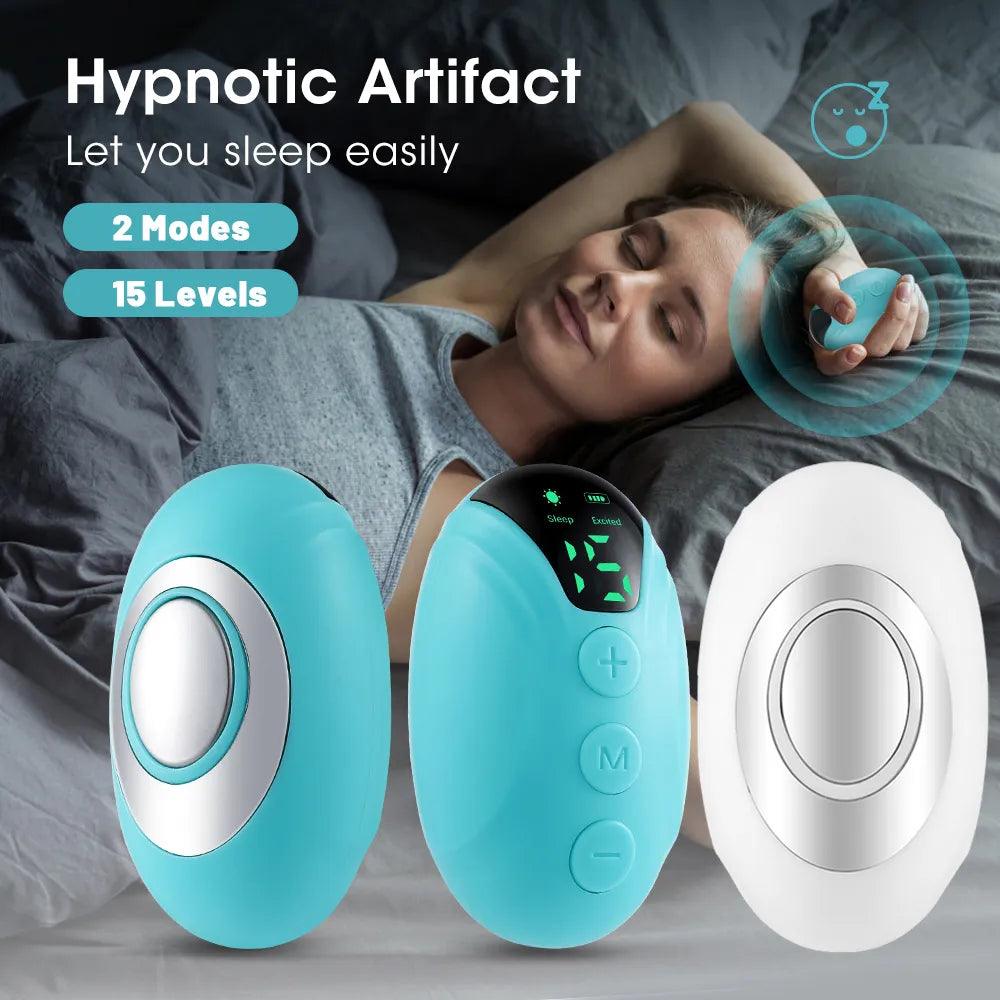 Handheld Sleep Aid Device Help Sleep Relieve Insomnia Instrument Pressure Relief Sleep Device Night Anxiety Therapy Relaxation - Ammpoure Wellbeing