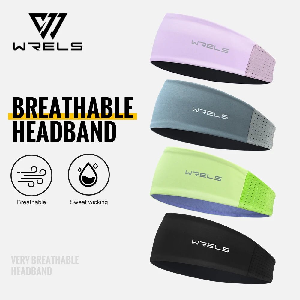 Headband Sweatband Canada Cooling Non-Slip Breathable Quick-Dry Men Women Running Yoga Fitness Tennis Athletic Workout Hair Band - Ammpoure