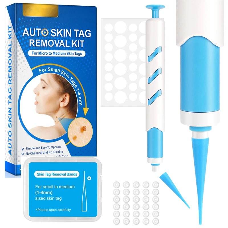 Home Use Painless Safe Skin Tag Mole Wart Spot Removal Equipment for Smooth Skin Wart Remover Eyelid Lifting Acne Treatment Pen - Ammpoure