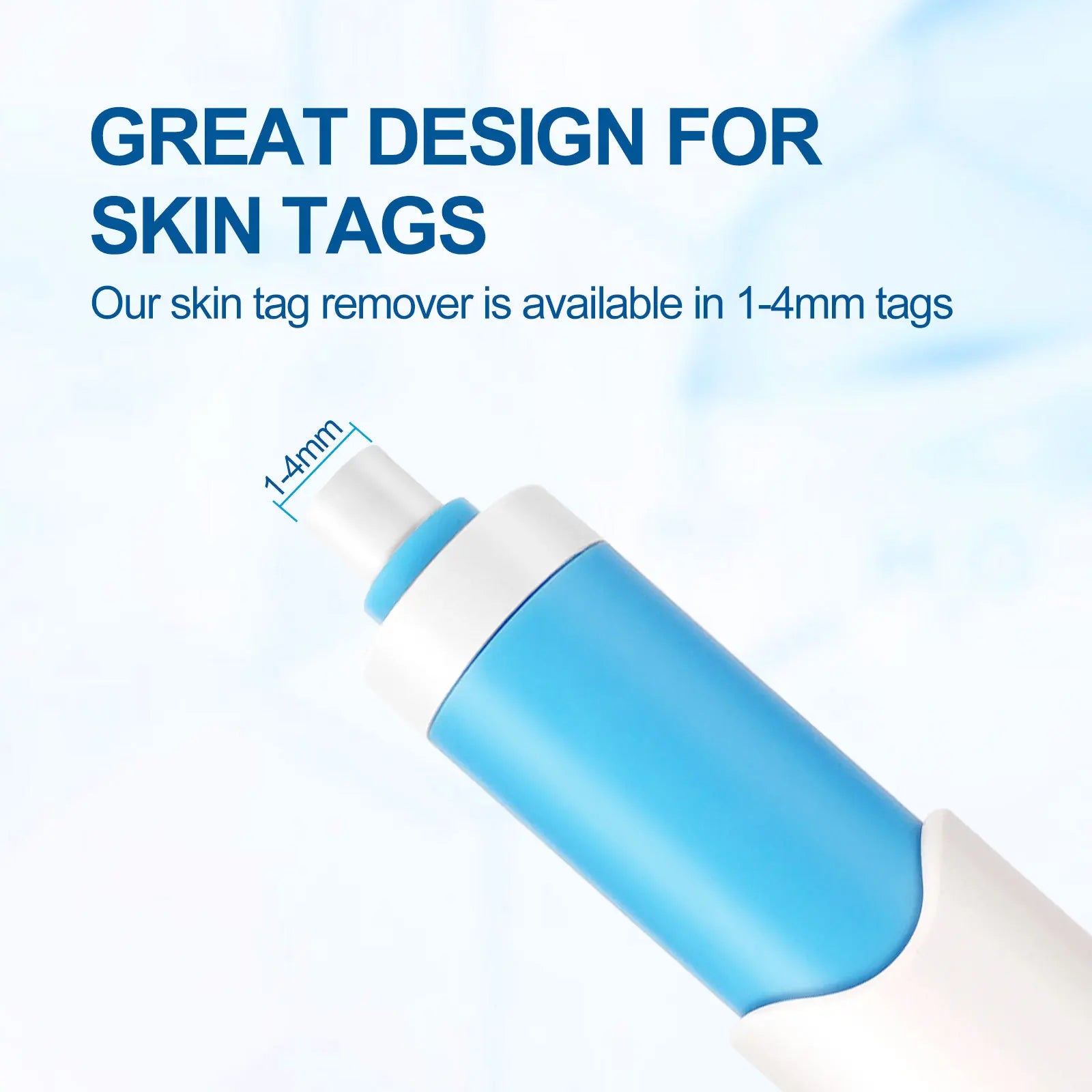 Home Use Painless Safe Skin Tag Mole Wart Spot Removal Equipment for Smooth Skin Wart Remover Eyelid Lifting Acne Treatment Pen - Ammpoure