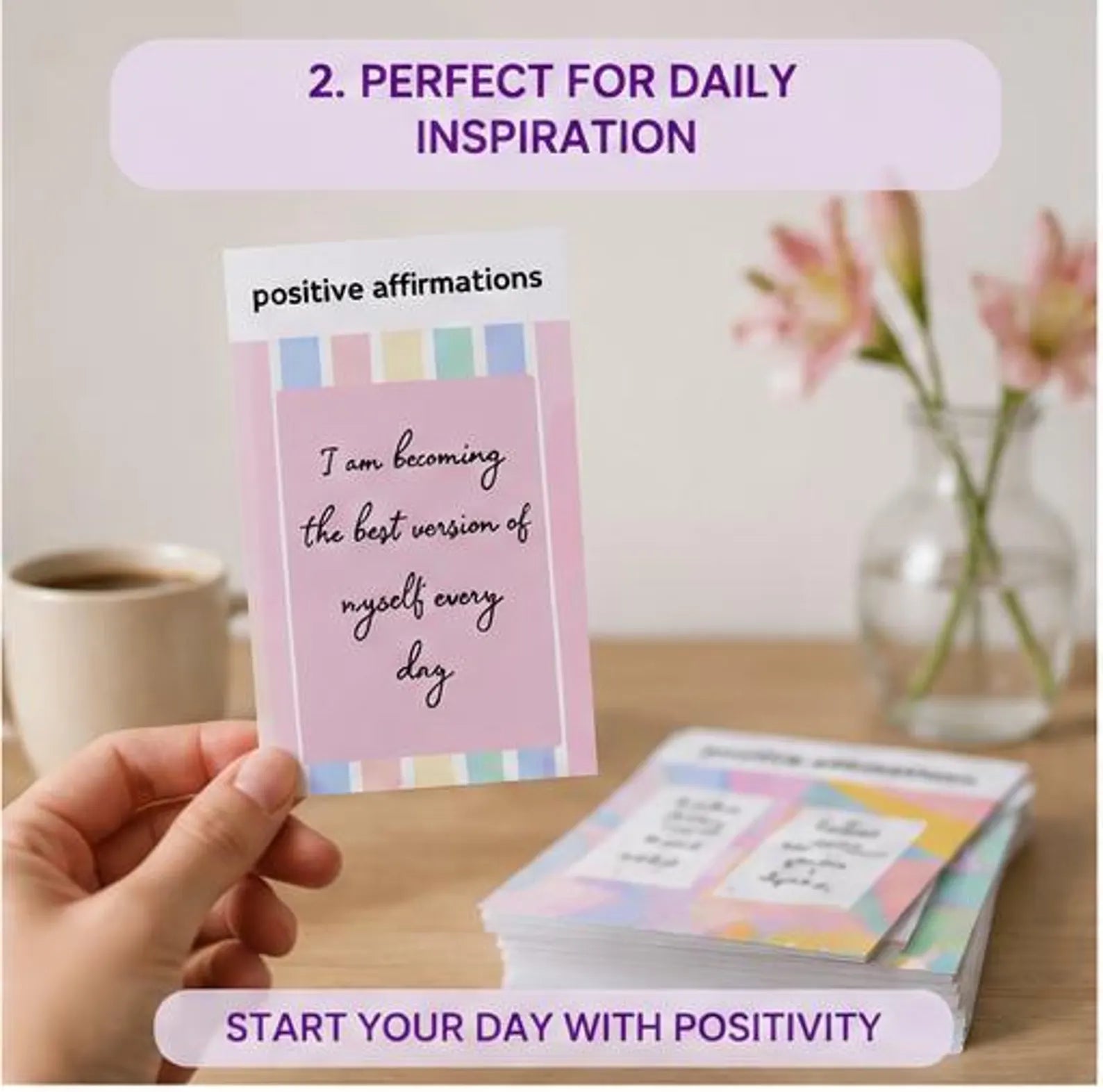 Self Love Affirmation Cards Printable 30 Cards Daily Affirmations PDF Mental Health Positive Affirmations Healing Mindset Digital Download