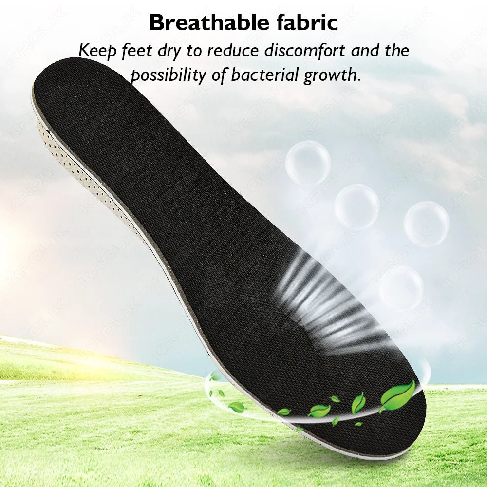 Invisible Height Increase Insoles USA Men & Women EVA Memory Foam Heel Lifting 2/3/4/5CM Taller Cushion Heightening Shoe Pads - Ammpoure