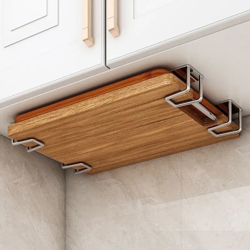 Kitchen Sponge Drainage Rack USA Stainless Steel Pot Lid & Cutting Board Storage Rack Multifunctional Kitchen Organizer Holder - Ammpoure