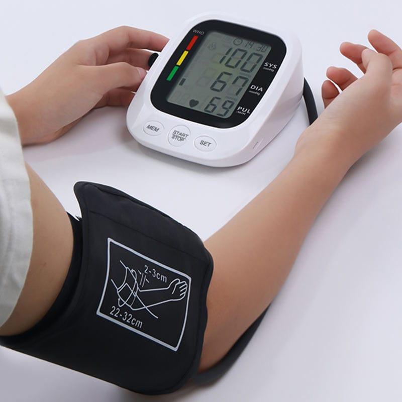 LCD Automatic Blood Pressure Machine Monitor - Ammpoure Wellbeing