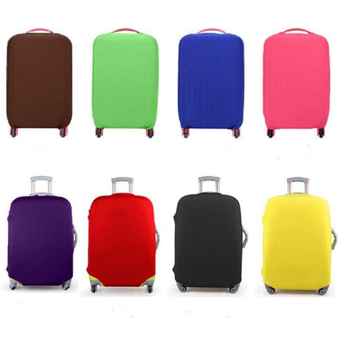 Luggage Covers Protector Travel Luggage Suitcase Protective Cover Stretch Dust Covers For Travel Accessories Luggage Supplies - Ammpoure Wellbeing 🇬🇧