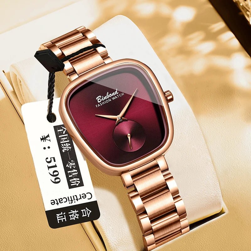 Luxury Fashion Women's Watch Waterproof Stainless Steel Women's Watch Simple High Quality Quartz Watch watches for woman - Ammpoure