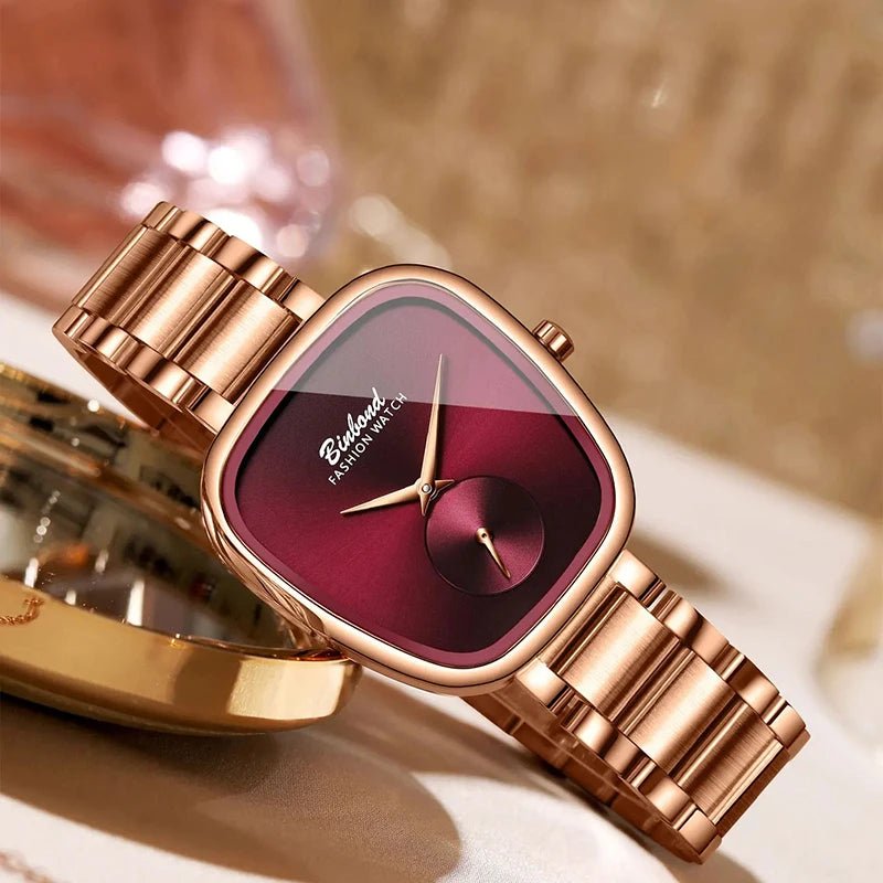 Luxury Fashion Women's Watch Waterproof Stainless Steel Women's Watch Simple High Quality Quartz Watch watches for woman - Ammpoure