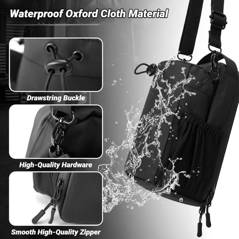 Magnetic Gym Bag For Phone Water Bottle Portable Fitness Storage Sports Accessories Large Capacity Carrier - Ammpoure