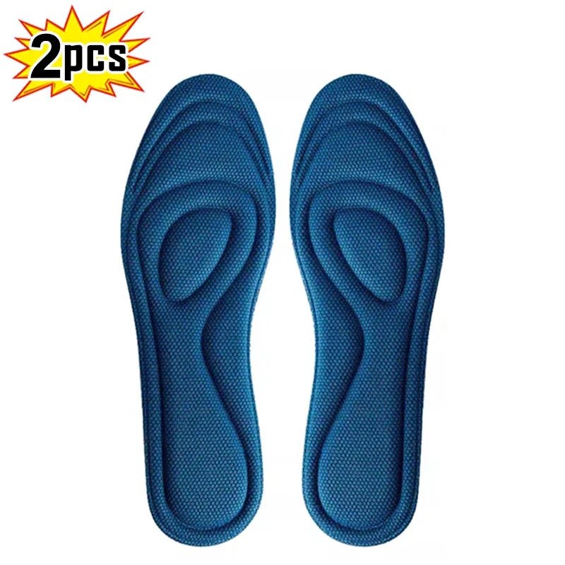 Memory Foam Orthopedic Insoles for Shoes Antibacterial Deodorization Sweat Absorption Insert Sport Shoes Running Pads - Ammpoure Wellbeing