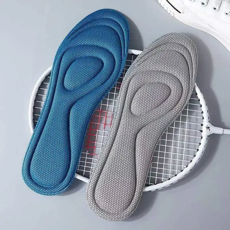 Memory Foam Orthopedic Insoles for Shoes Antibacterial Deodorization Sweat Absorption Insert Sport Shoes Running Pads - Ammpoure Wellbeing