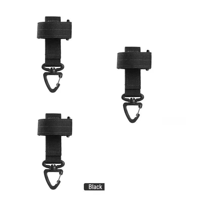 Multi-purpose Nylon USA Gloves Hook Work Gloves Safety Clip Outdoor Tactical Climbing Rope Camping Hanging Buck Outdoor Camping - Ammpoure