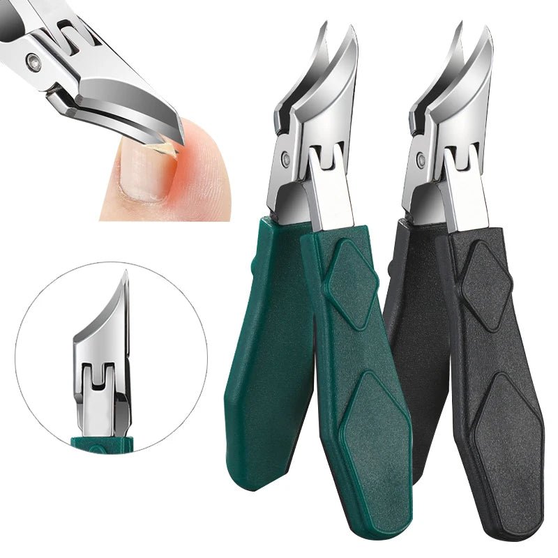 Nail Clippers Toenail Clipper For Ingrown Or Thick Toenails Toenails Trimmer Professional Podiatrist Toenail Nipper With Stainless Steel Ultra - Ammpoure