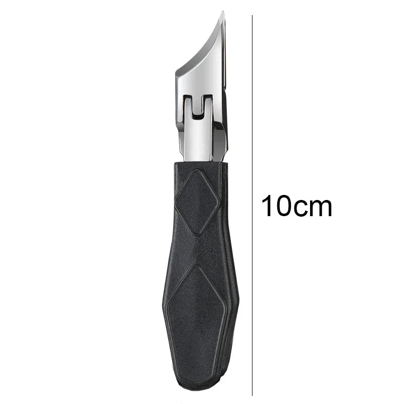 Nail Clippers Toenail Clipper For Ingrown Or Thick Toenails Toenails Trimmer Professional Podiatrist Toenail Nipper With Stainless Steel Ultra - Ammpoure