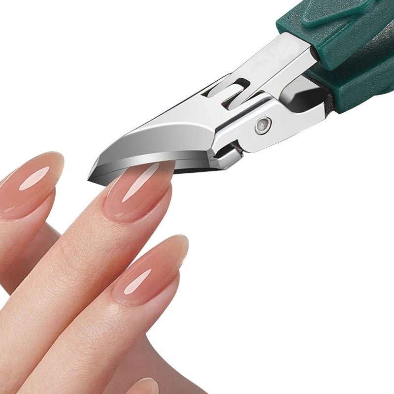 Nail Clippers Toenail Clipper For Ingrown Or Thick Toenails Toenails Trimmer Professional Podiatrist Toenail Nipper With Stainless Steel Ultra - Ammpoure