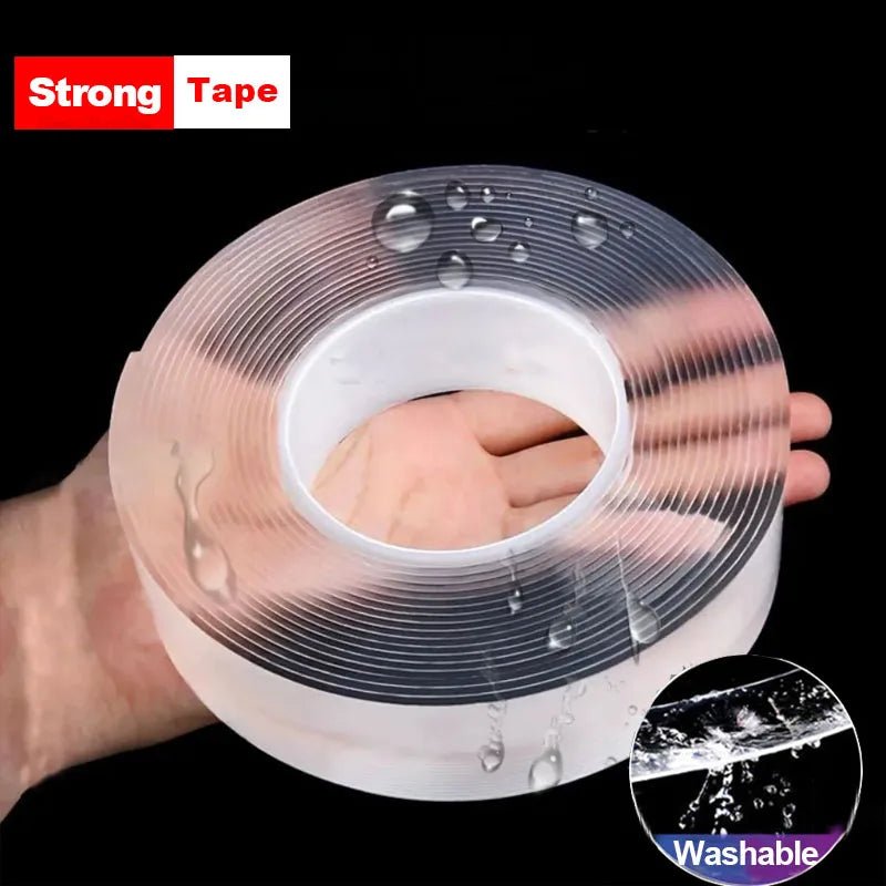 Nano Tape Canada Super Strong Double-Sided Adhesive Tape Transparent Reusable Waterproof Heat Resistant Bathroom Home Decoration Tape - Ammpoure
