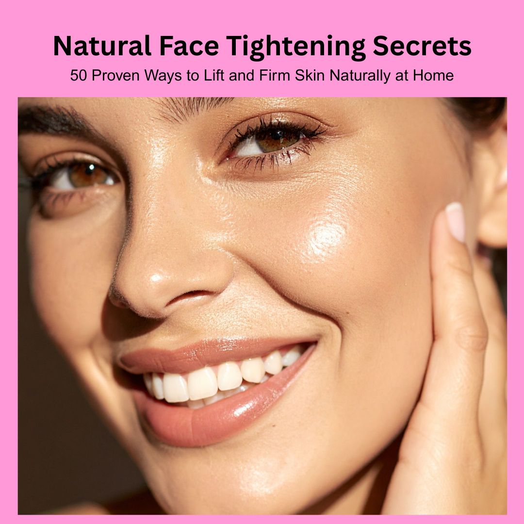Natural Face Tightening Secrets: 50 Proven Ways to Lift and Firm Skin Naturally at Home (Instant Download eBook) - Ammpoure