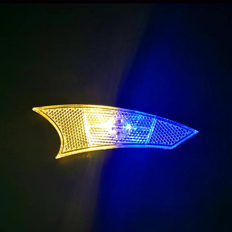 New Bicycle Spoke Lights Induction Colorful Bike Light Safety Warning Light Road Bike Motorcycle Car Cycling Accessories - Ammpoure Wellbeing