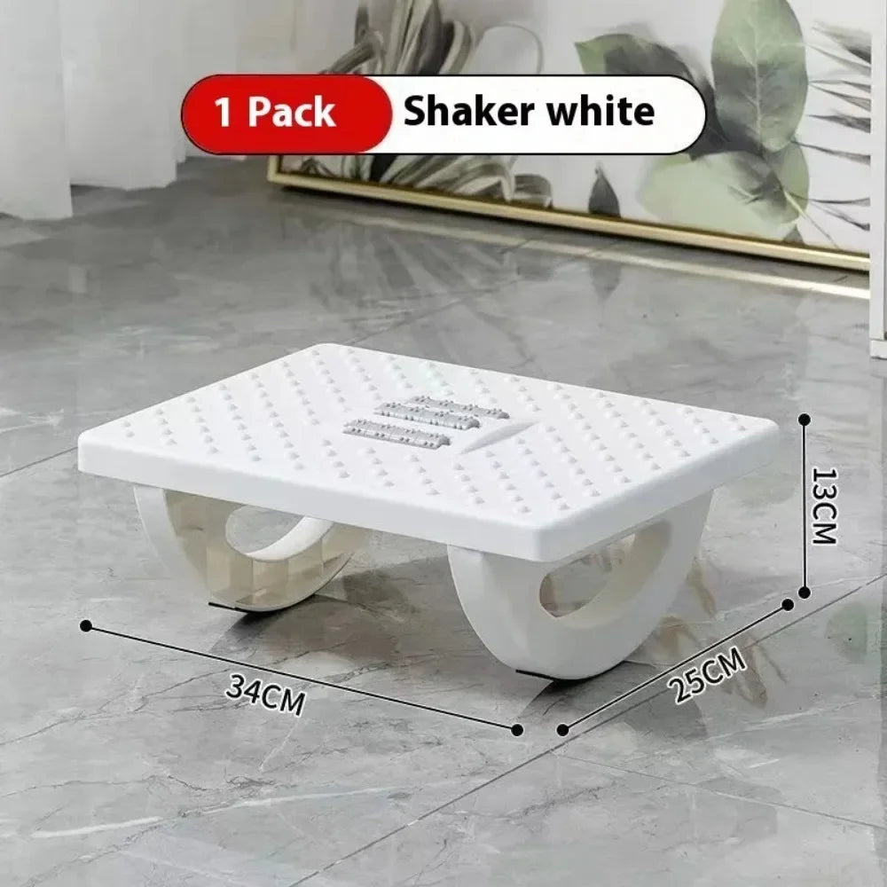 New Portability Foot Rest Under Desk Footrest Ergonomic Foot Stool With Massage Rollers Foot Rest For Home Office Work - Ammpoure