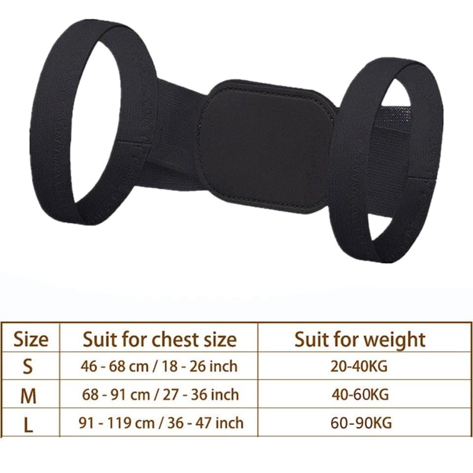 New Posture Corrector Spine Back Shoulder Support Corrector Band - Ammpoure Wellbeing