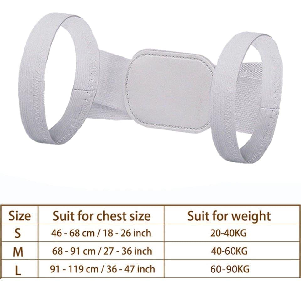New Posture Corrector Spine Back Shoulder Support Corrector Band - Ammpoure Wellbeing