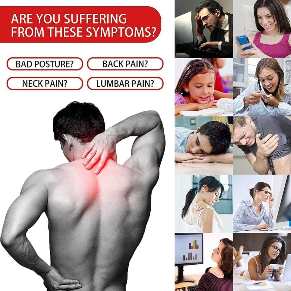 New Posture Corrector Spine Back Shoulder Support Corrector Band - Ammpoure Wellbeing