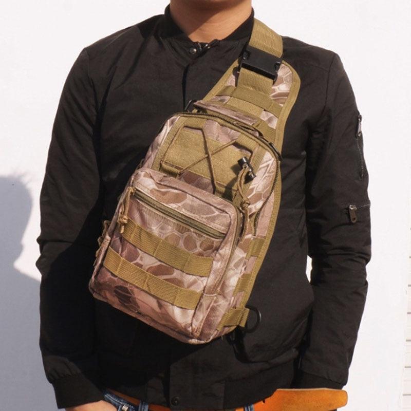 Outdoor Military Tactical Sling Sport Travel Chest Bag Shoulder Bag For Men Women Crossbody Bags Hiking Camping Equipment - Ammpoure Wellbeing