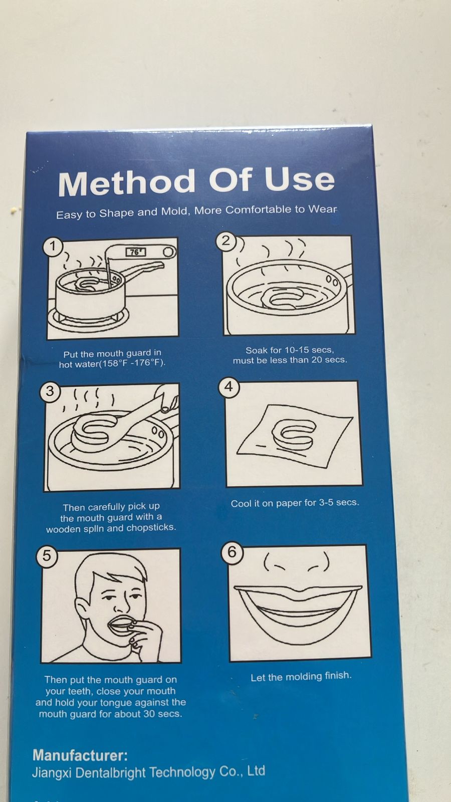 Pack of 4 or 8 Teeth Grinding Night Protector Athletic Mouth Guard UK - Ammpoure