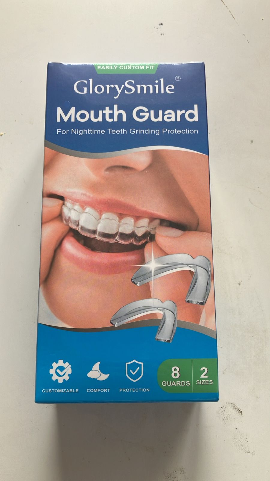 Pack of 4 or 8 Teeth Grinding Night Protector Athletic Mouth Guard UK - Ammpoure