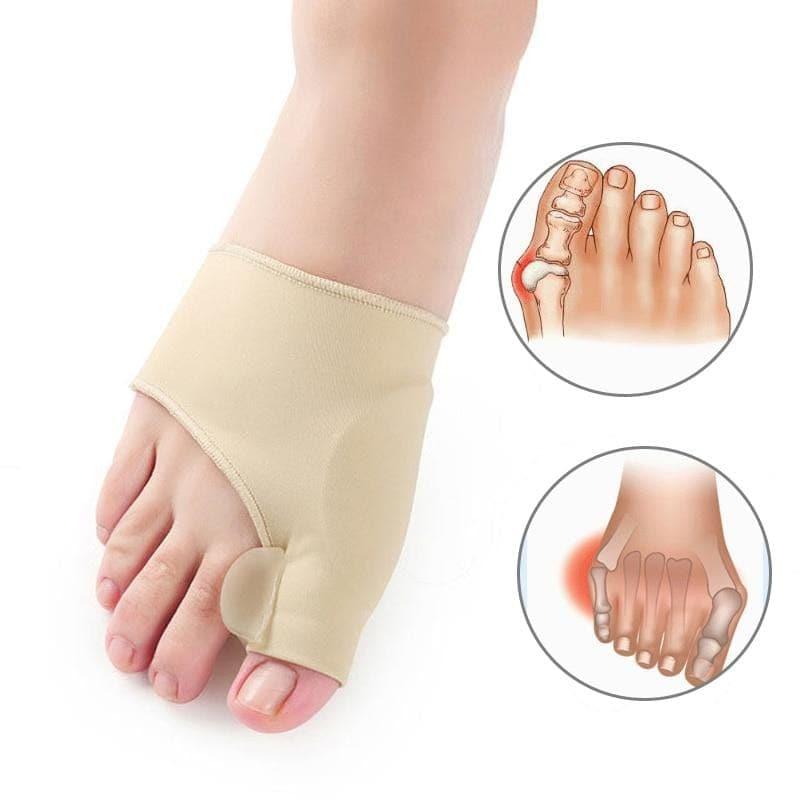 Pair Toe Separator Hallux Valgus Bunion Corrector Orthotics Correction Straightener UK - Ammpoure Wellbeing