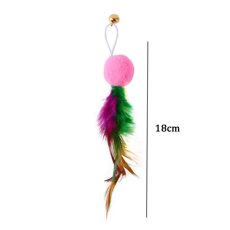 Pet Cat Toys Elasticity Retractable Hanging Door Type Interactive Toy For Kitten Mouse Catnip Scratch Rope Toy Pet Supplies - Ammpoure Wellbeing