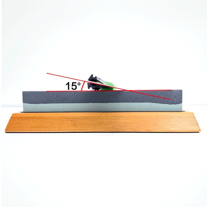 Professional Plastic Angle Guide USA Knife Sharpening Stone Accessory, Blade Sharpener Tool for Kitchen Knives & Diamond Sharpening Stones - Ammpoure