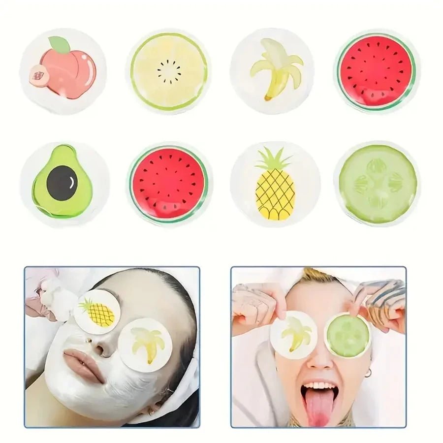 Reusable Cooling Eye Pads and Under Eye Patches,Eye Hot Cold Treatment Pack for Redness,Pain Relief and Eye Relax - Ammpoure