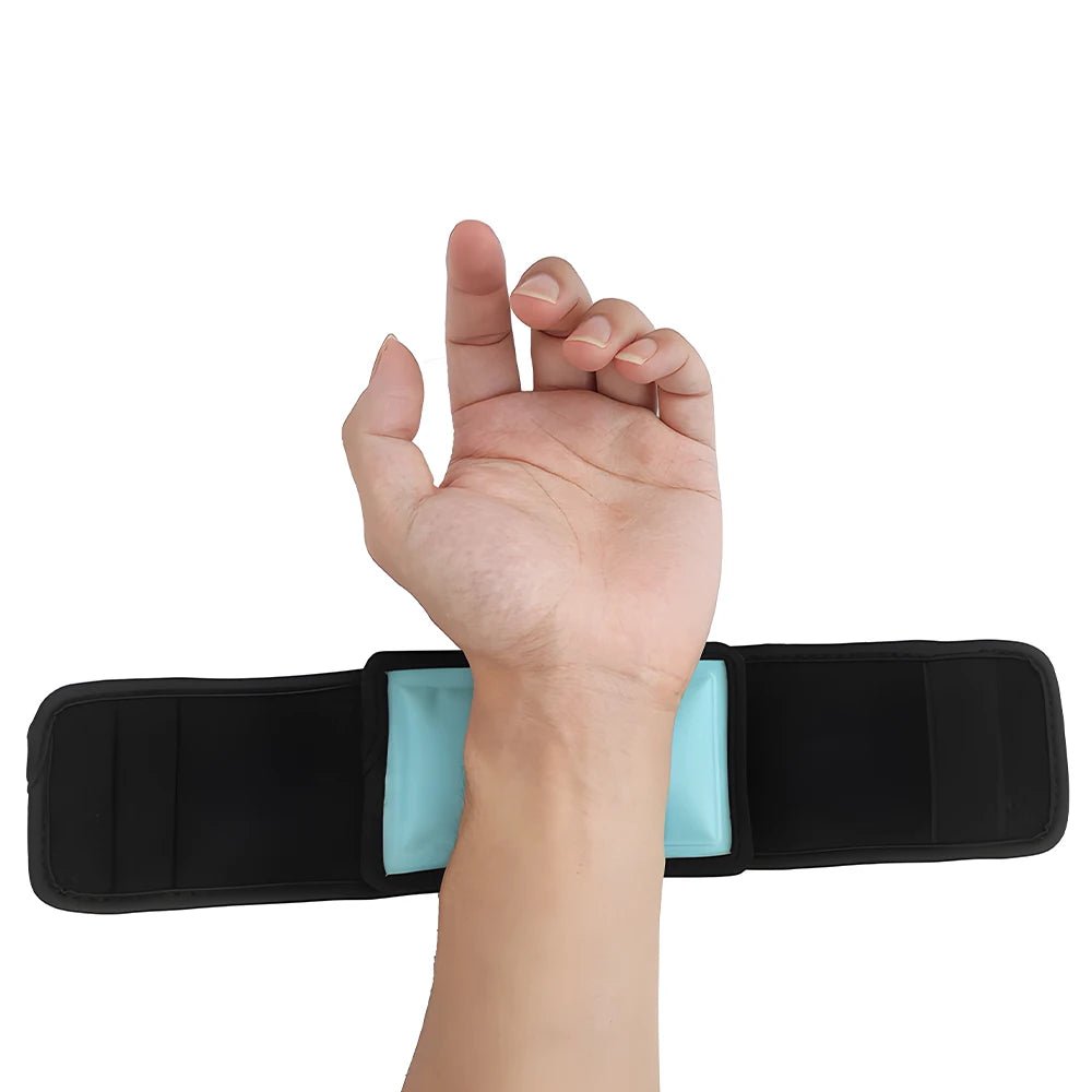 Reusable Gel Ice Pack Support Compress for Injuries and Pain Relief Cold Therapy Wrap for Hand, Arch of Foot, Wrist, Elbow - Ammpoure