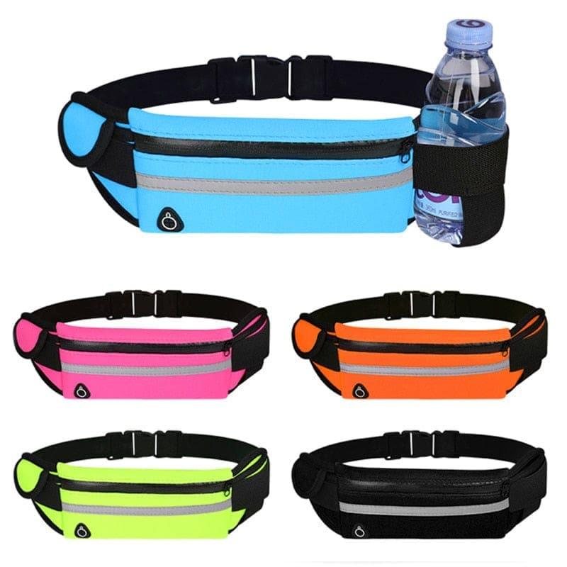 Running Bag Women Waist bag Belt bag Men Sports Fanny Pack Mobile Phone Bag Gym Running Cell Phone Jogging Run Cycling Bag - Ammpoure Wellbeing