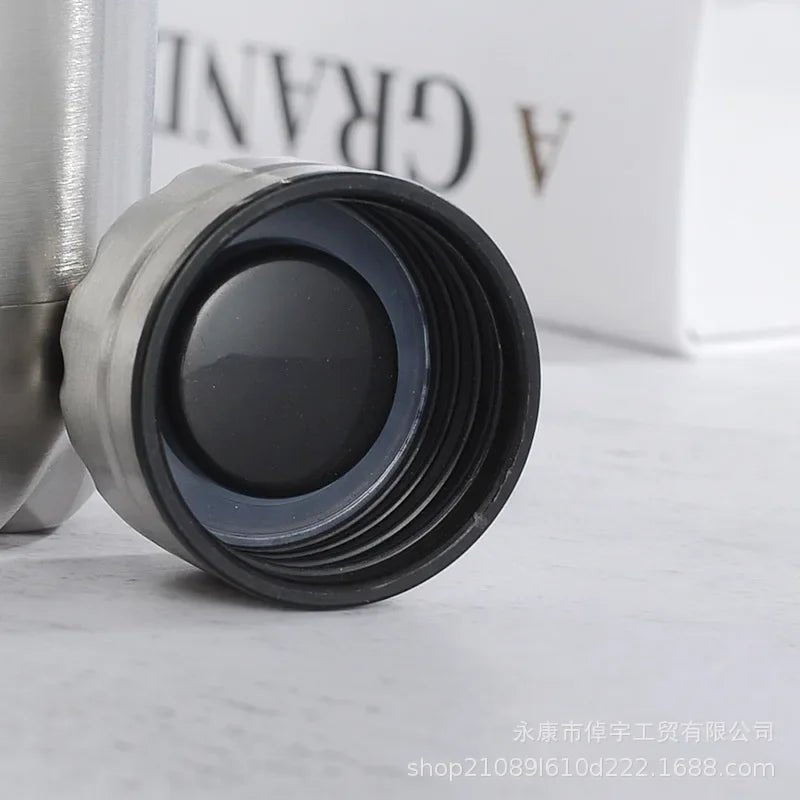 Stainless Steel Water Bottle 1 Liter Free Shipping Items, Drink Bottle for Sport Travel Cups, 500 750 1000ml Water Bottles - Ammpoure