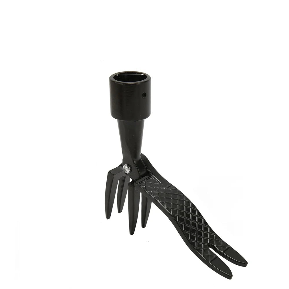 Stand Up Weed Puller Claw Tool Engineering Weeding Head Replacement Garden Foot Pedal Digging Grass Shovel Root Remover - Ammpoure