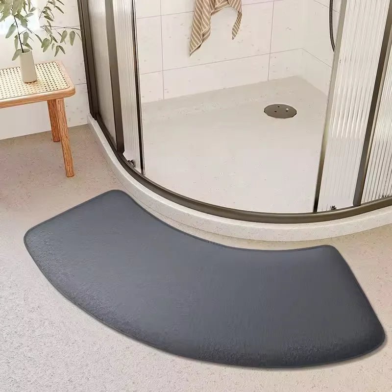 Super absorbent floor mat, super absorbent bath mat, super anti slip coral velvet bathroom floor mat, door mat - Ammpoure